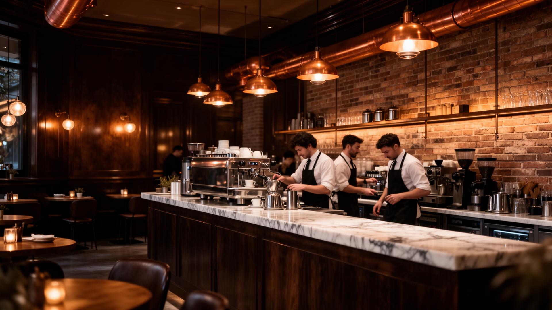 Café interior